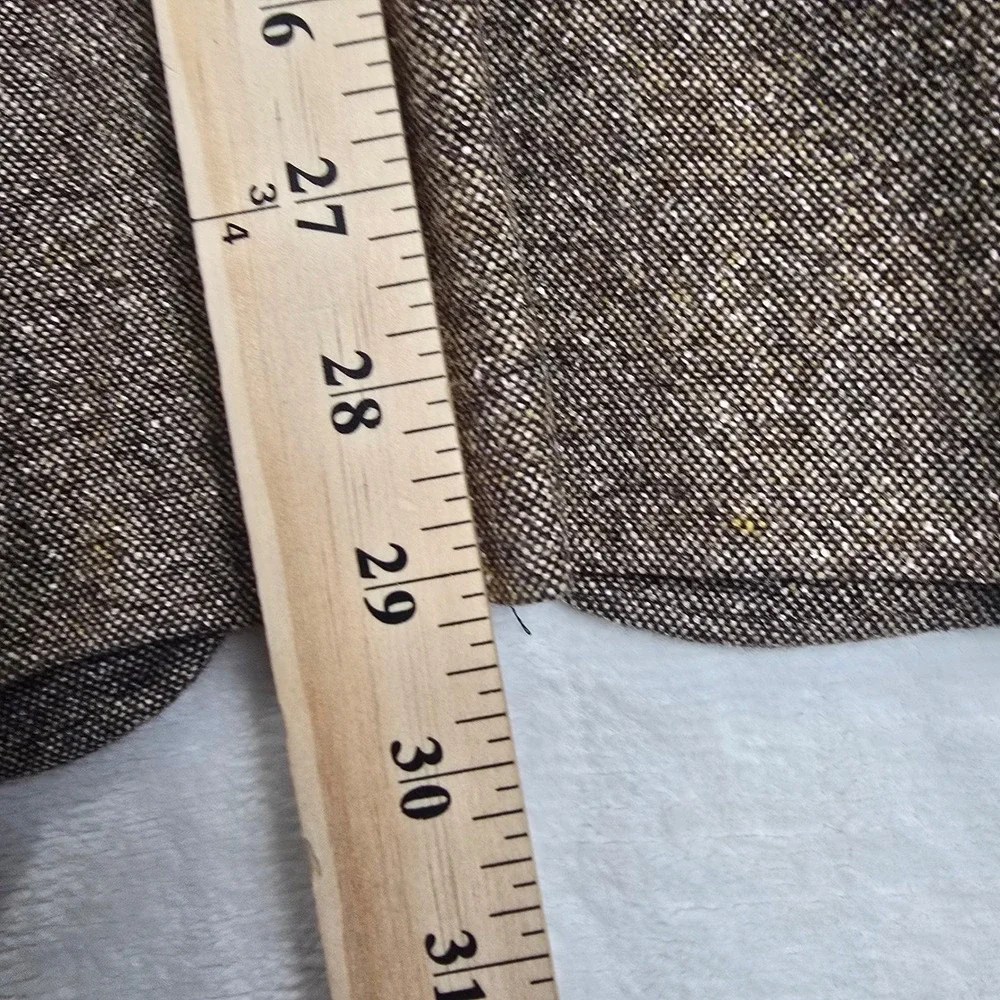 J.Lindeberg Patrick Soft Donegal Wool Blazer Brown Tweed Slim Fit E 44L Angelico